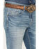 Image #2 - Cody James Men's Bandera Wash Wyatt Slim Bootcut Stretch Denim Jeans, Light Wash, hi-res