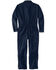 Image #2 - Carhartt Men's FR Loose Fit Twill Coveralls, Navy, hi-res