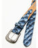 Image #2 - Cody James Men's Exotic Pirarucu Billet Belt, Blue, hi-res