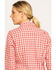 Image #5 - Ariat Women's Boot Barn Exclusive FR Talitha Plaid Long Sleeve Work Shirt, Red, hi-res