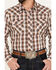 Image #3 - Wrangler Men's Plaid Print Long Sleeve Western Snap Shirt, , hi-res