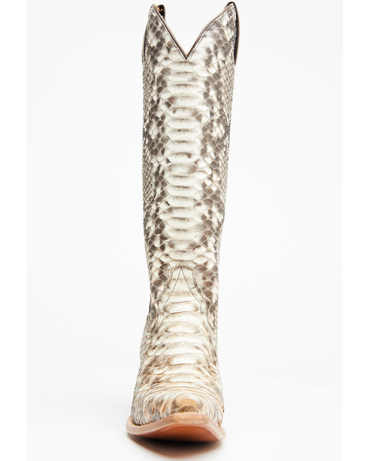 Image #4 - Idyllwind Women's Slay Exotic Python Tall Western Boots - Snip Toe, Natural, hi-res