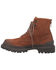 Dingo Men's High Country Lace-Up Hiking Boot - Round Toe, Brown, hi-res