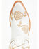 Liberty Black Women's Diana Western Boots - Snip Toe, White, hi-res