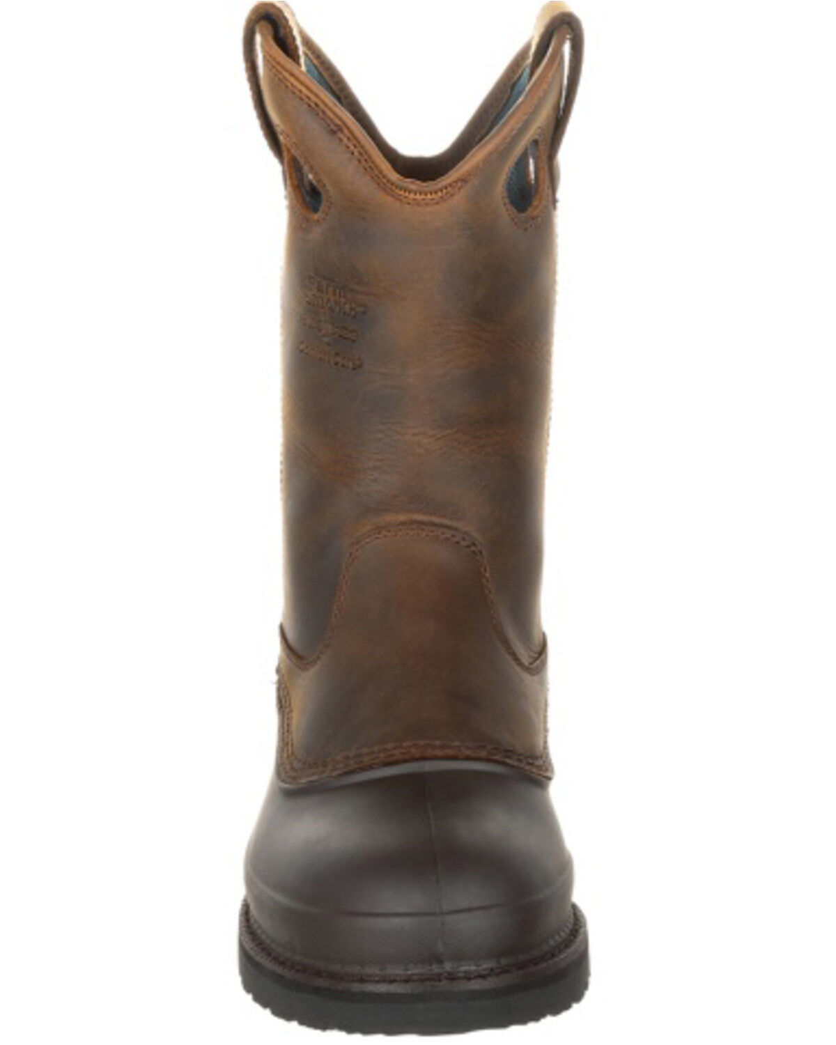 Image #6 - Georgia Men's Muddog Comfort Core Work Boots, Tan, hi-res