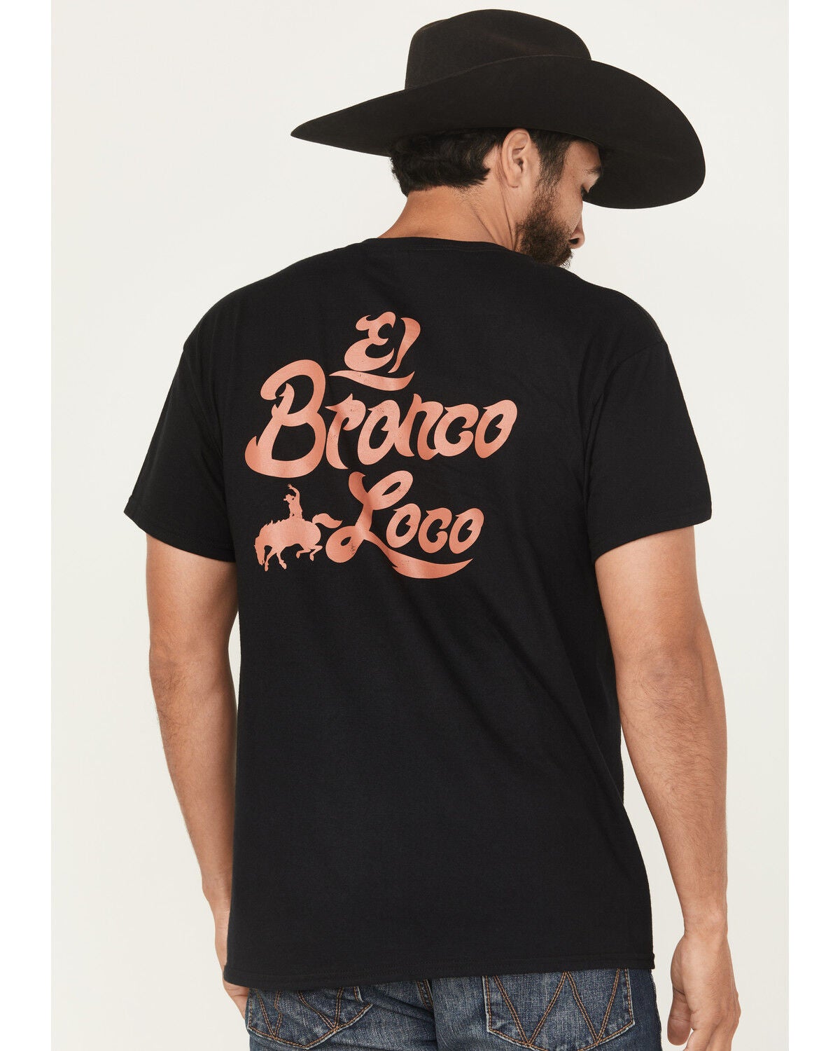 Bucking Chutes Men's Loco Short Sleeve Graphic T-Shirt, Black, hi-res