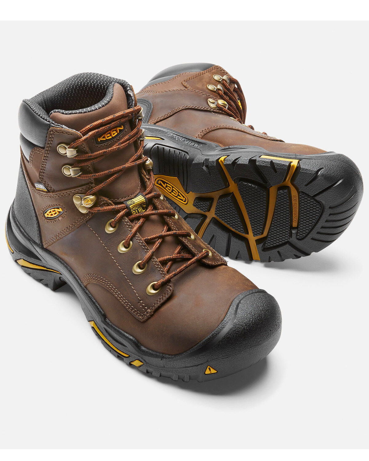 Image #3 - Keen Men's Mt. Vernon Waterproof Work Boots - Steel Toe, , hi-res