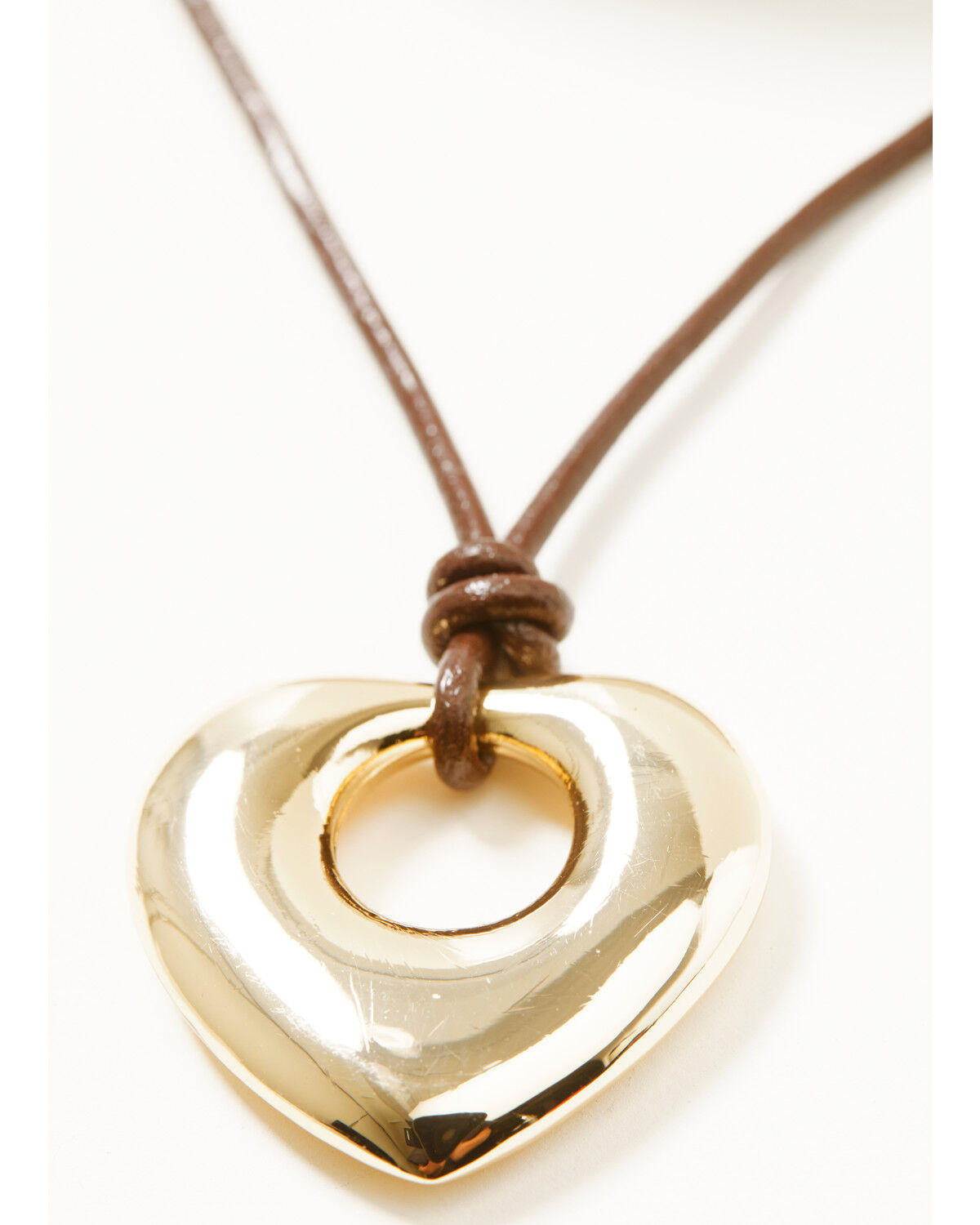Image #3 - Shyanne Women's Molten Heart Necklace, Gold, hi-res