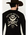 Image #4 - Cody James Men's Outlaw Gun Club Long Sleeve Graphic T-Shirt, Black, hi-res