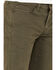 Image #2 - Brothers and Sons Men's Olive Night Wash Tucker Slim Straight Stretch Denim Jeans, Olive, hi-res