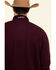 Image #5 - Ariat Men's Malbec Heather Bowdrie Bonded Full Zip Front Jacket, Wine, hi-res