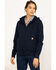 Image #3 - Carhartt Women's FR Rain Defender Hooded Heavyweight Zip Sweatshirt, , hi-res