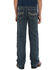 Image #2 - Wrangler 20X Boys' No.42 Glasgow Vintage Bootcut Jeans, Blue, hi-res