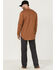 Image #3 - Hawx Men's FR Double Front Ripstop Work Pants, Brown, hi-res
