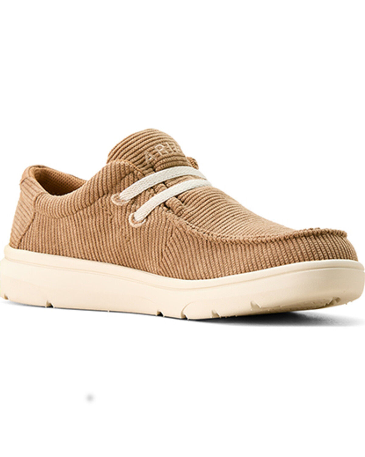 Image #1 - Ariat Boys' Corduroy Hilo Casual Shoes - Moc Toe, Brown, hi-res
