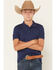 Image #1 - Ariat Boys' VentTEK Short Sleeve Polo, Blue, hi-res