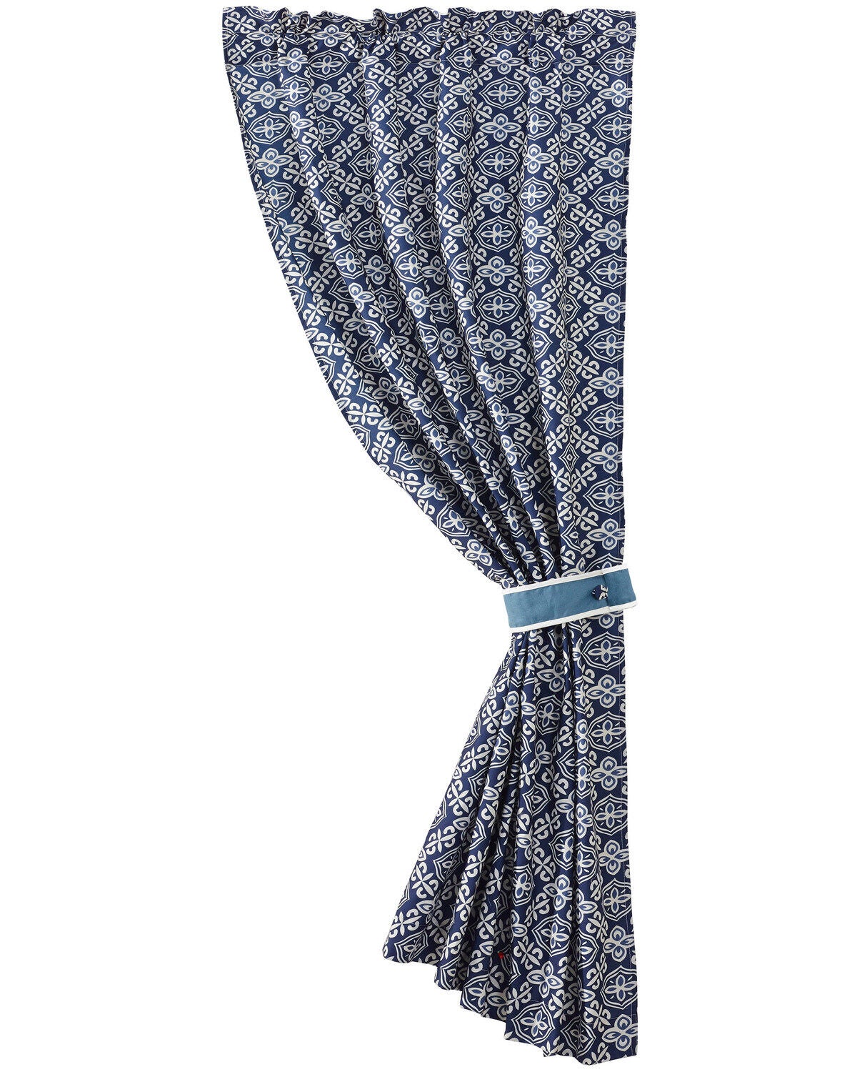 HiEnd Accents Multi Monterrey Alhambra Print Curtain, Multi, hi-res