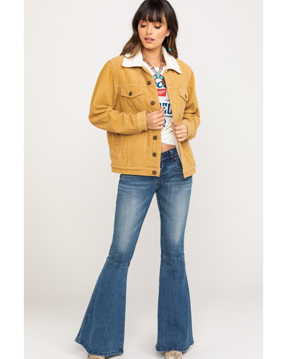 corduroy jacket mustard