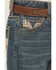Image #2 - Rock & Roll Denim Boys' Medium Wash Bootcut Stretch Denim Jeans, Medium Wash, hi-res