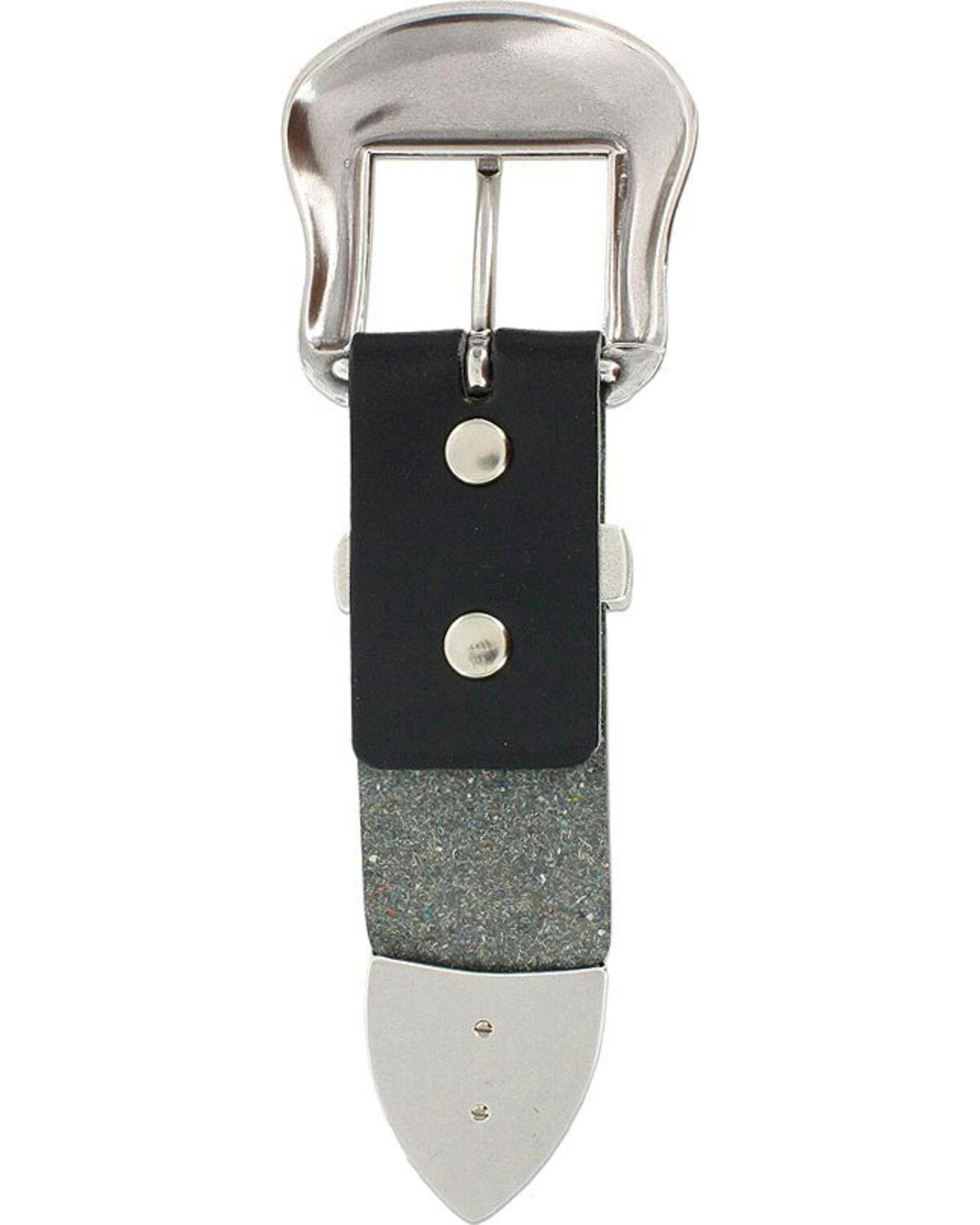 Image #2 - Cody James® Men's Three Piece Buckle Set, Silver, hi-res