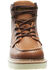 Image #5 - Wolverine Men's Moc Toe Work Boots, Brown, hi-res