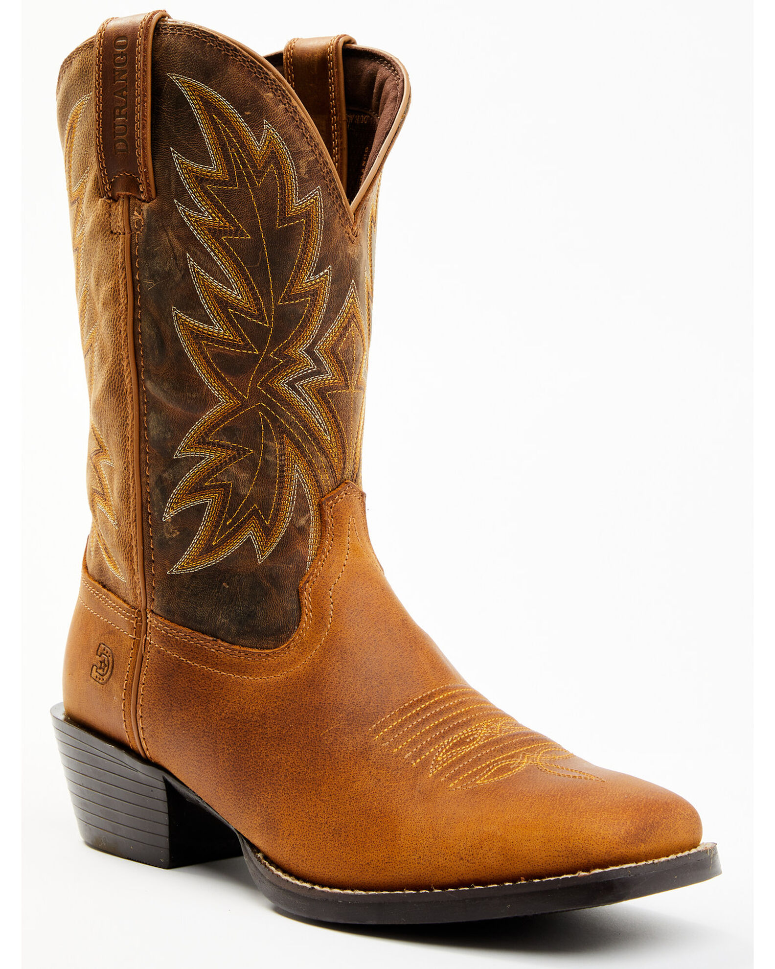 Durango Men s Westward Roughstock Western Boots Broad Square Toe