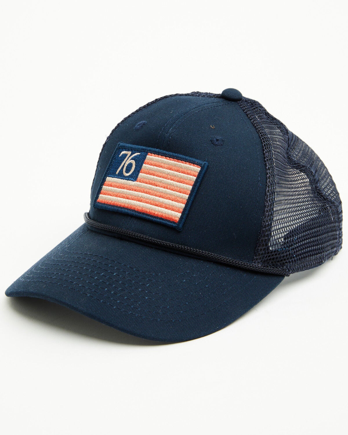 Cody James Boys' 76 Flag Ball Cap, Navy, hi-res