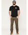 Image #1 - Brunt Workwear Men's Torra Water Resistant Articulated Knee Stretch Work Pants, Brown, hi-res