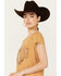 Shyanne Women's Wild West Tee, Coffee, hi-res