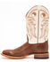 Cody James Men's Leather Western Boots - Broad Square Toe, Brown, hi-res