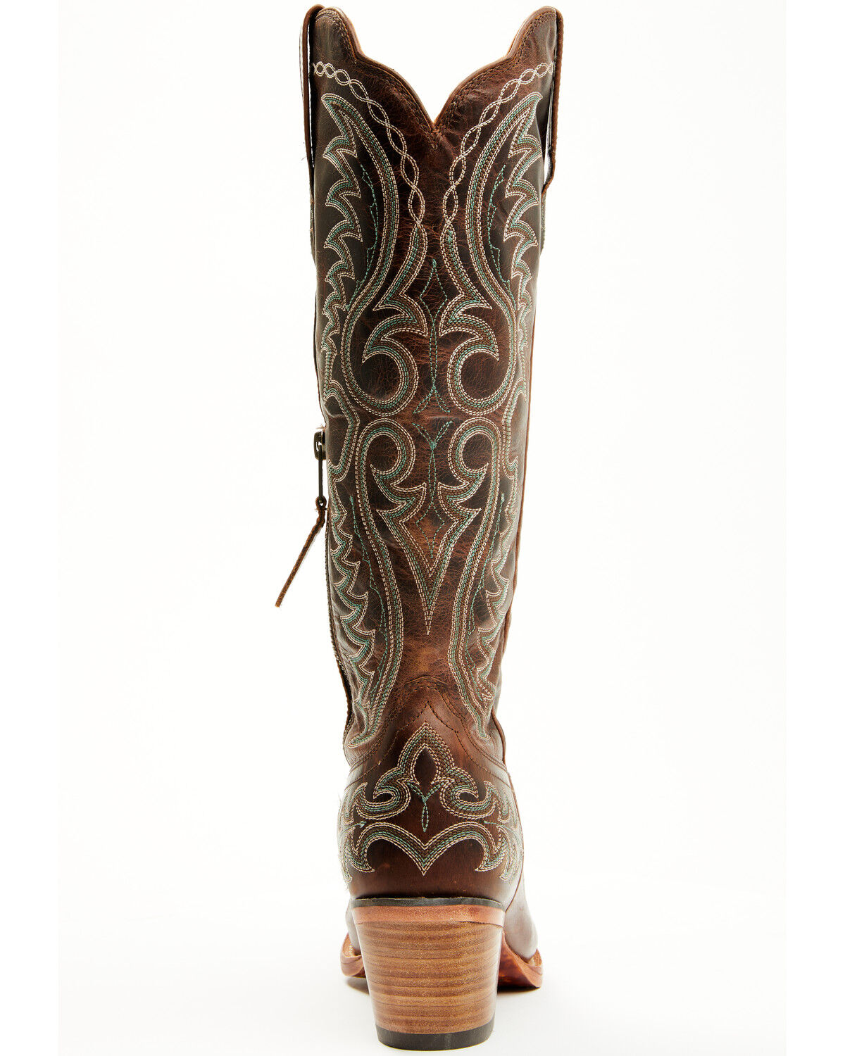 Image #5 - Durango Women's Crush Tall Western Boots - Snip Toe, Mahogany, hi-res