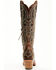 Image #5 - Durango Women's Crush Tall Western Boots - Snip Toe, Mahogany, hi-res