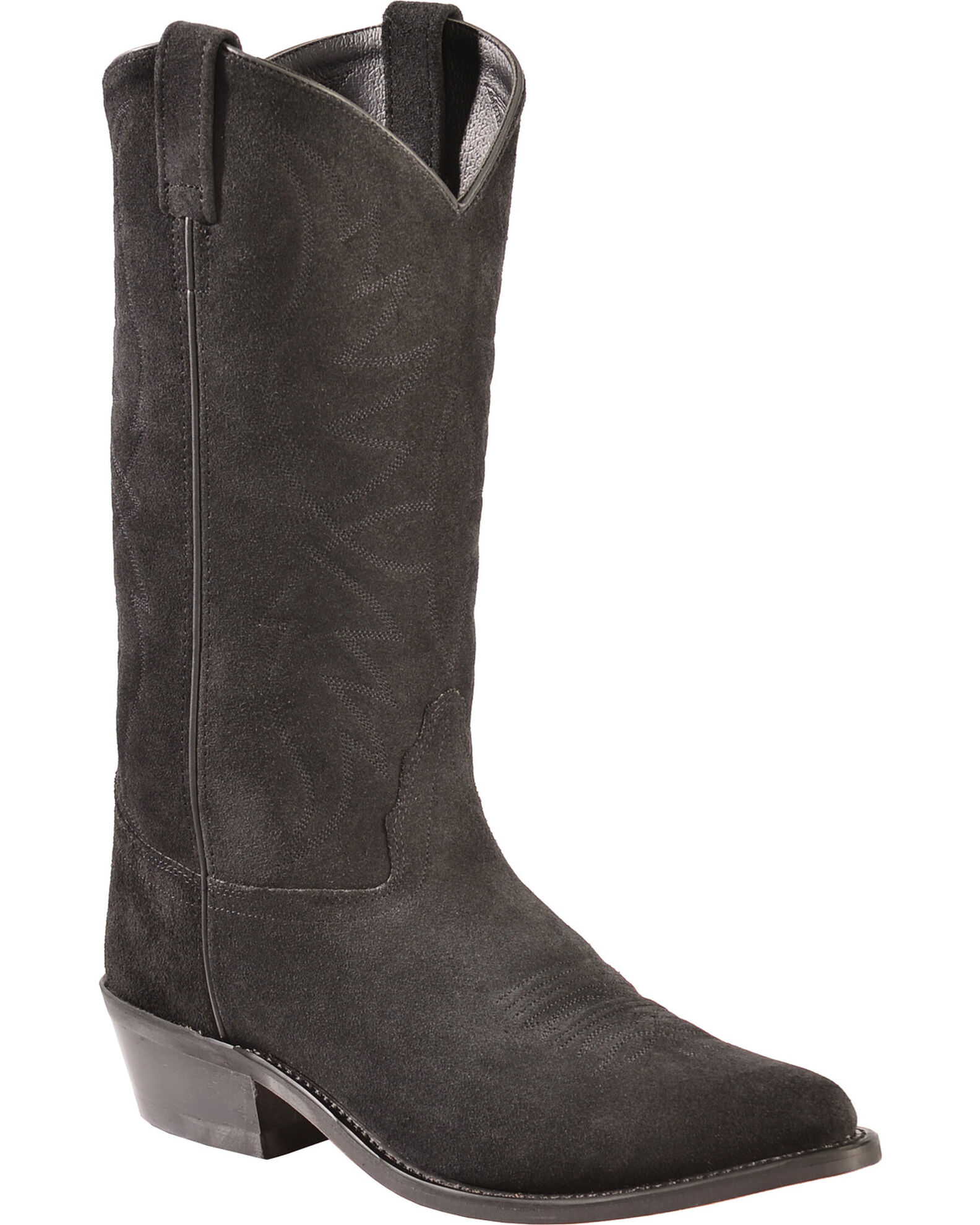 Mens black cowboy best sale boots pointed toe