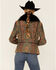 Image #3 - Double D Ranch Women's Top Ridge Weaver Zip-Front Faux Collar Leather Jacket, Multi, hi-res