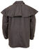 Image #3 - Outback Unisex Short Oilskin Jacket, Brown, hi-res