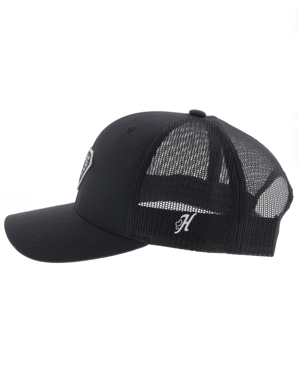 Image #5 - Hooey Women's Rope Like A Girl Diamond Patch Trucker Cap, Black, hi-res
