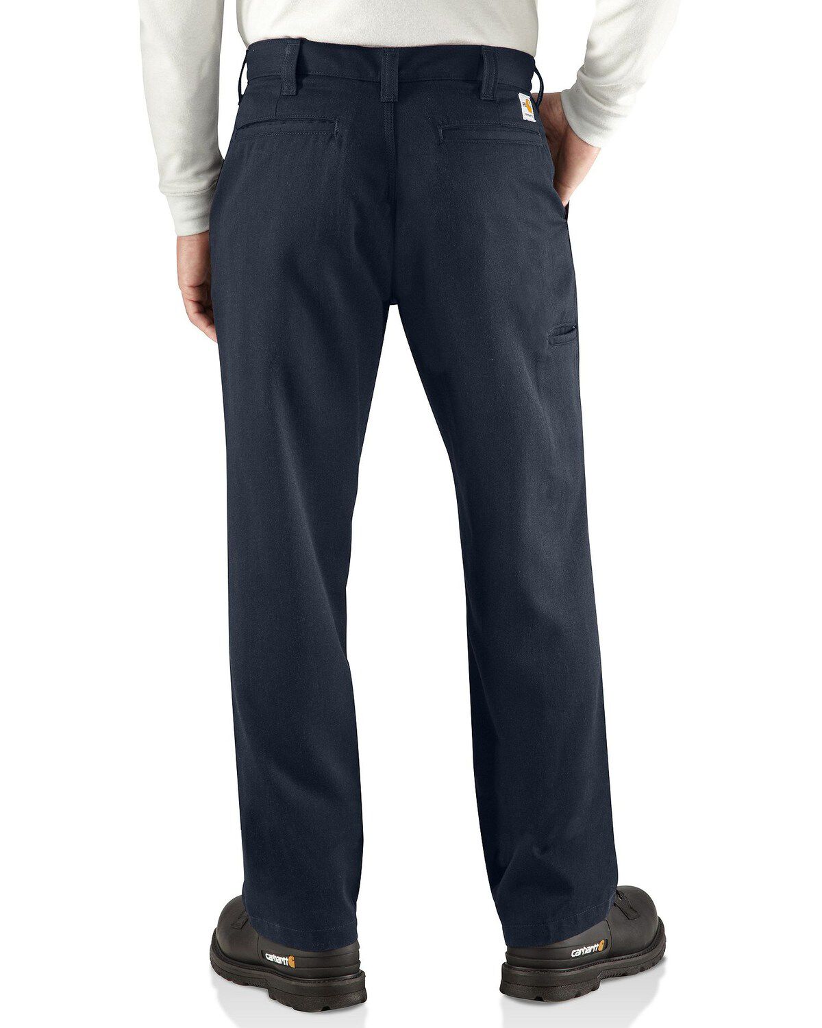 Carhartt Men's FR Work Pants, Navy, hi-res