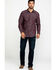 Image #6 - Moonshine Spirit Men's Snakeskin Diamond Geo Print Long Sleeve Western Shirt , , hi-res
