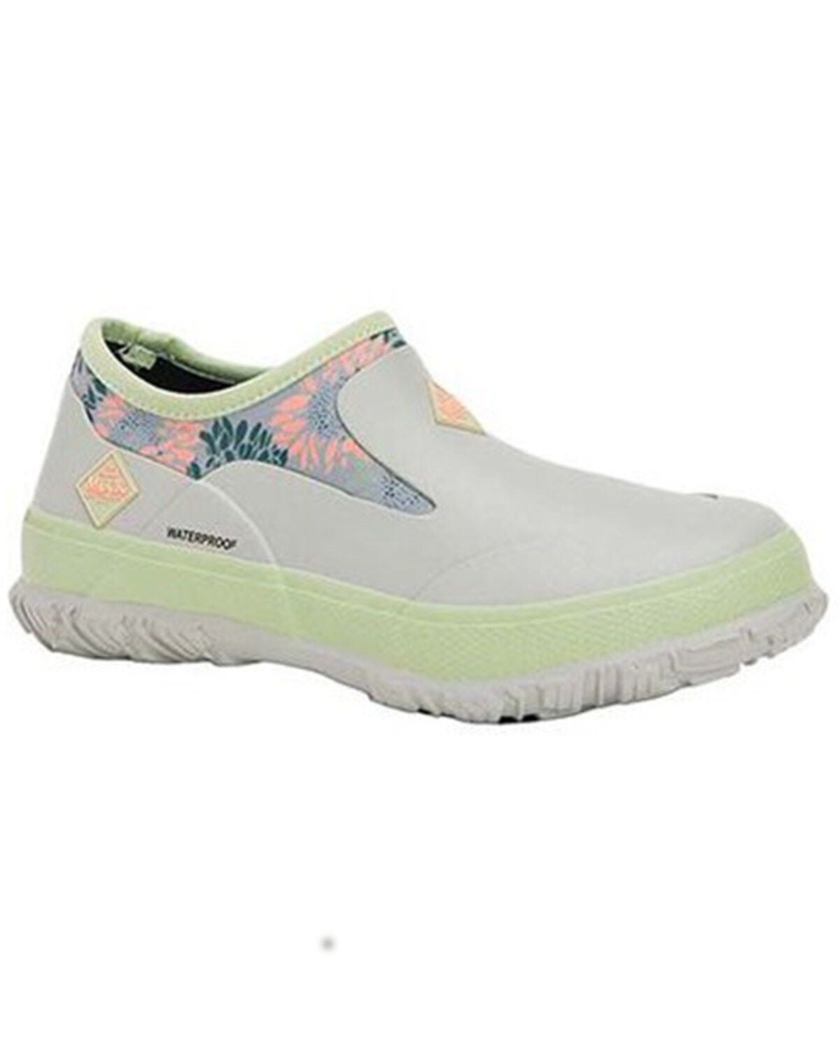 Muck Boots Women's Forager Low Slip-On Shoes - Round Toe, Light Grey, hi-res