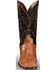 Image #4 - Dan Post Men's Two Tone Eel Cowboy Boots - Square Toe, , hi-res