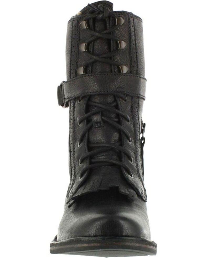 uggs black combat boots
