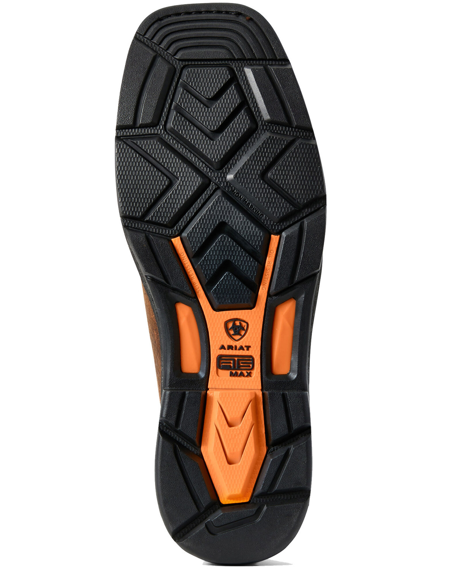 Image #5 - Ariat Men's Coil WorkHog® Western Work Boots - Carbon Toe, Brown, hi-res
