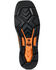 Image #5 - Ariat Men's Coil WorkHog® Western Work Boots - Carbon Toe, Brown, hi-res