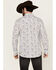 Image #4 - Moonshine Spirit Men's Empire Paisley Print Long Sleeve Snap Western Shirt, White, hi-res