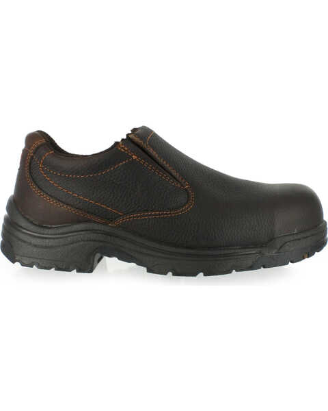 Image #2 - Timberland Pro Men's TITAN Work Shoes - Alloy Toe, Brown, hi-res
