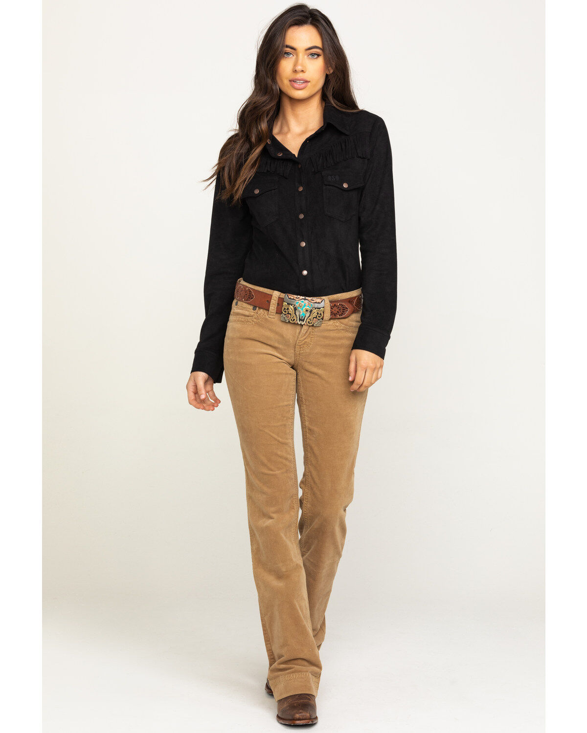 bootcut corduroy women's pants