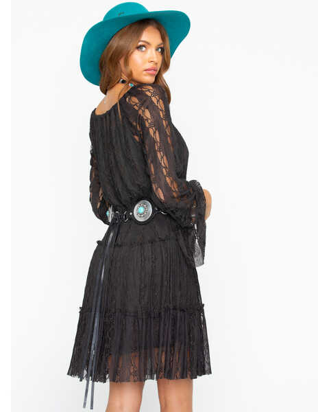 Image #5 - Scully Women's Western Lace Tiered Dress , , hi-res