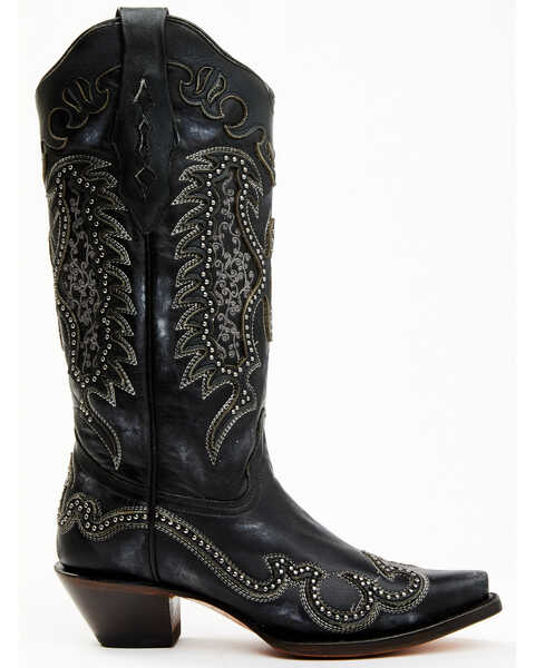 Image #2 - Corral Women's Overlay Western Boots - Snip Toe, , hi-res