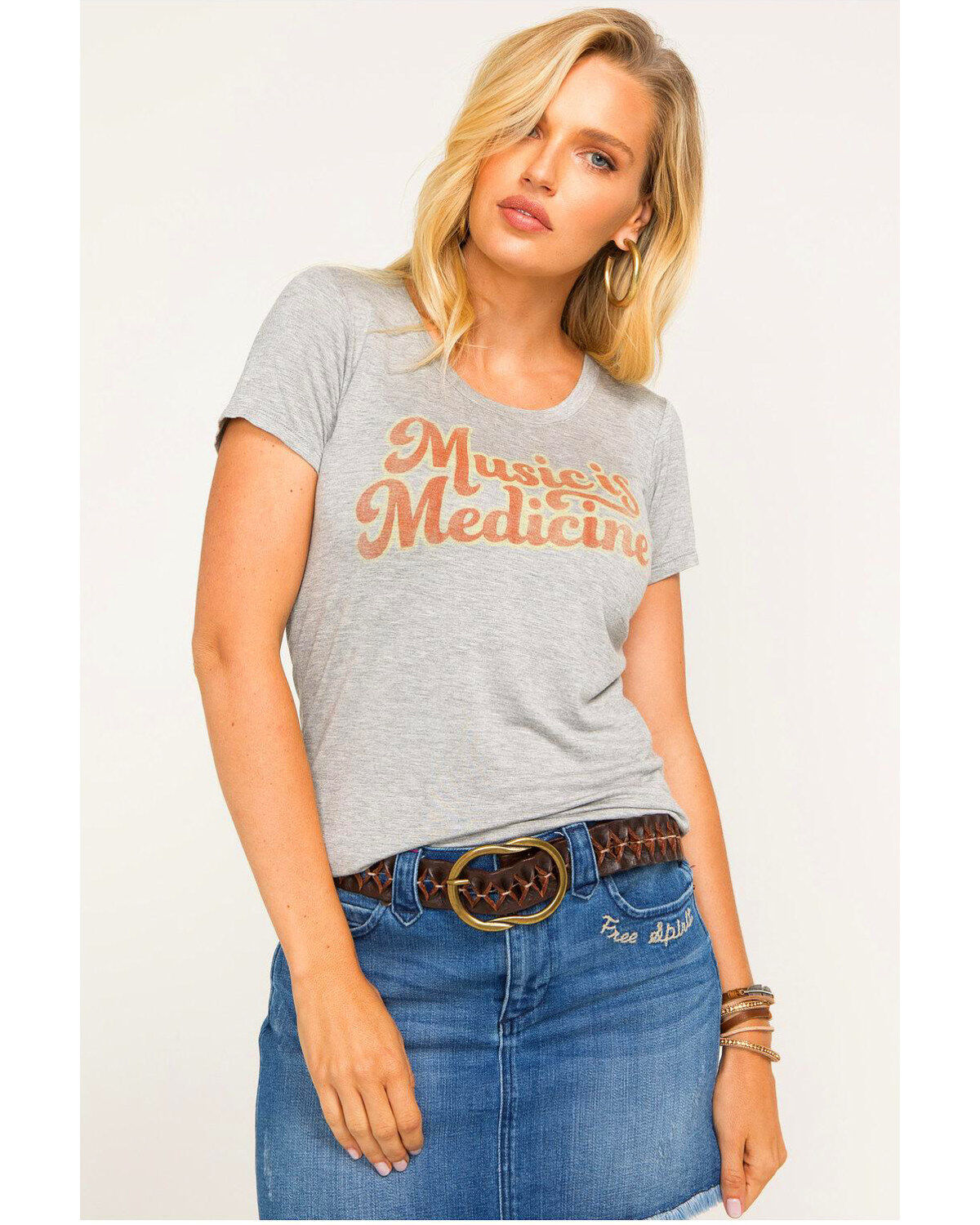 Image #3 - Idyllwind Women's Music Is Medicine Trustie Tee, , hi-res
