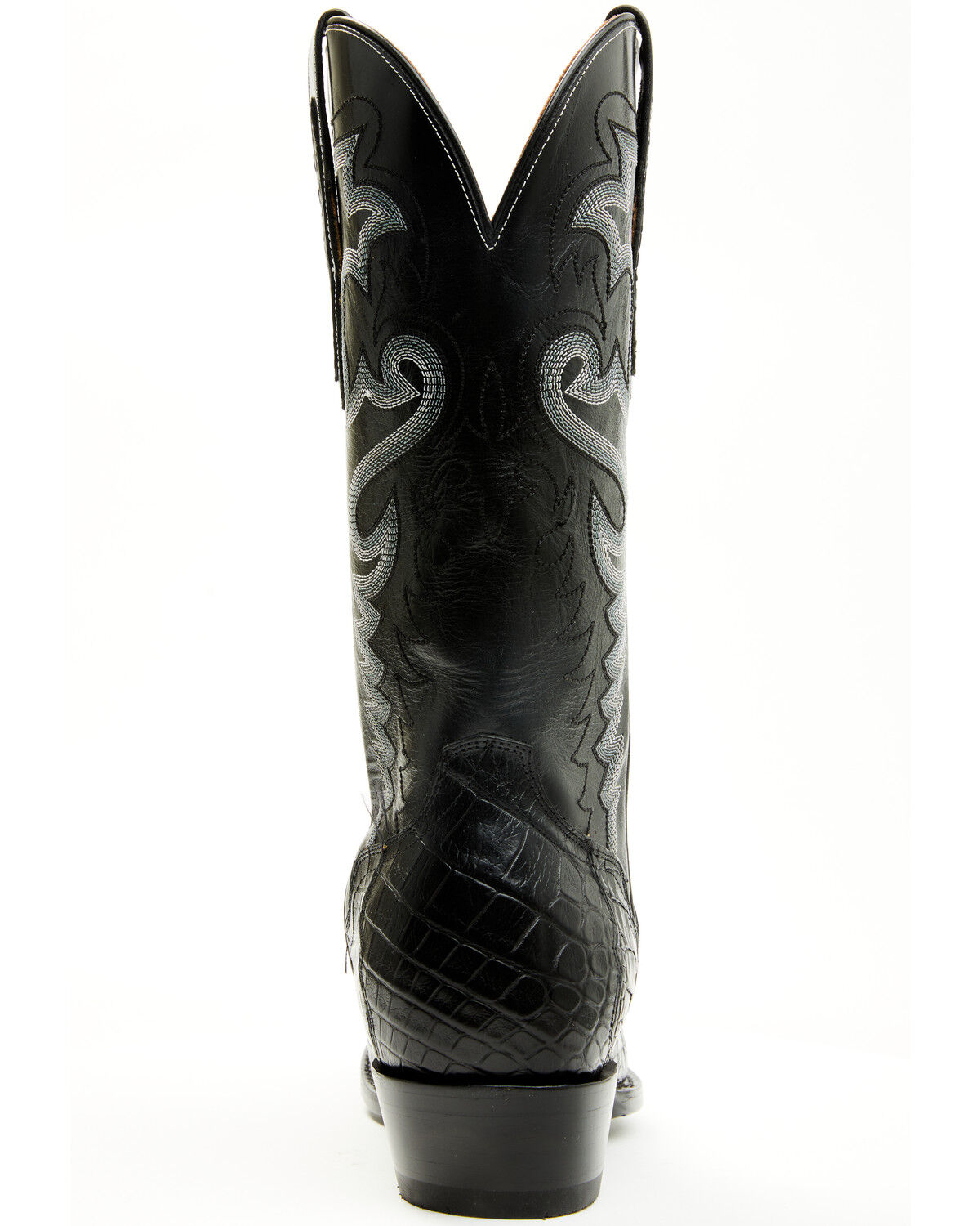 Product Name:  El Dorado Men's Exotic American Alligator Western Boots - Square Toe